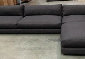 Straight Arm Sectional with Open End